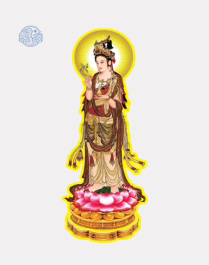 Tranh Quán Thế Âm Bồ Tát chất liệu nhựa xốp